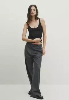 Топ Massimo Dutti, черный