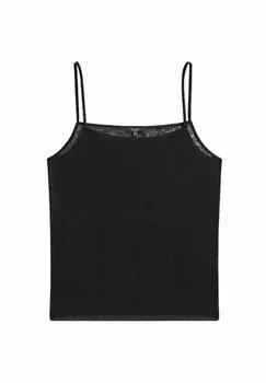Топ Massimo Dutti, черный