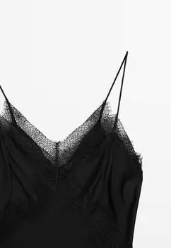 Топ Massimo Dutti, черный