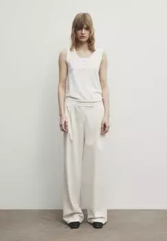 Топ Massimo Dutti, цвет white