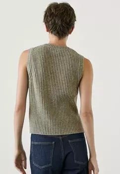 Топ Massimo Dutti, хаки