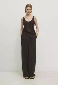 Топ Massimo Dutti, коричневый