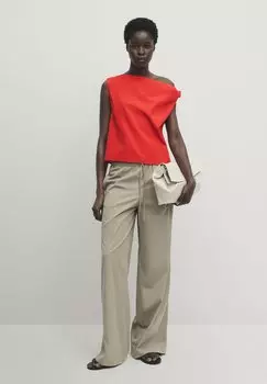 Топ Massimo Dutti, красный