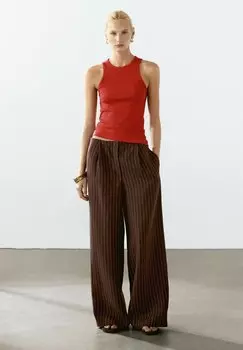 Топ Massimo Dutti, красный