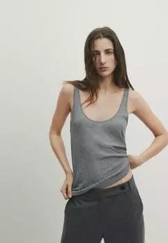 Топ Massimo Dutti, серый