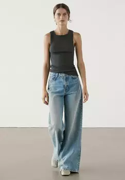 Топ Massimo Dutti, темно-серый