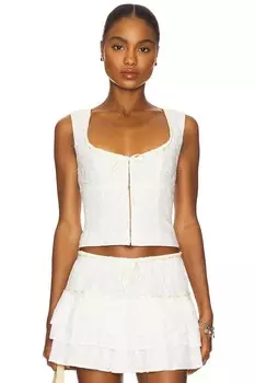 Топ Maura Majorelle, white