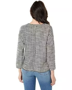 Топ Max Studio Long Sleeve Top, цвет Black/Ivory