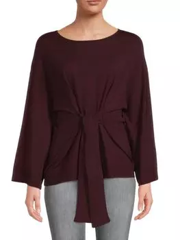 Топ Max Studio с длинным рукавом, burgundy