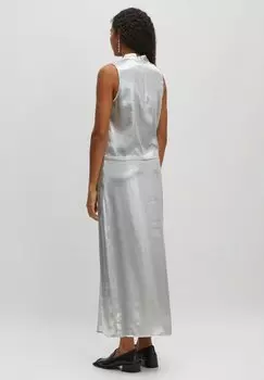 Топ MAXIM EDITED, серебристый