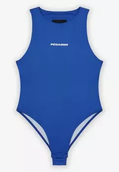 Топ Maya Bodysuit Pegador, мытый, настоящий синий/белый