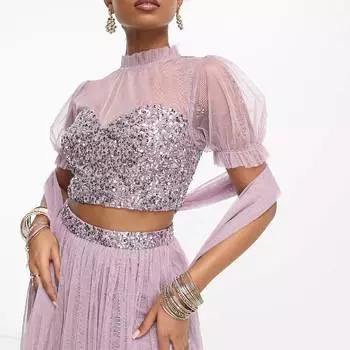 Топ Maya Lehenda, фиолетовый