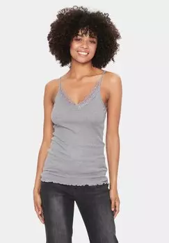Топ MAYASZ STRAP Saint Tropez, туманно-серый меланж