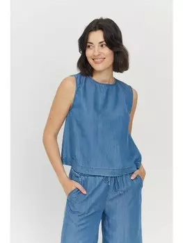 Топ MAZINE Top Iba, синий