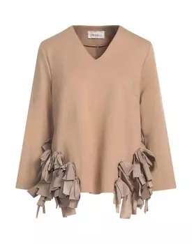 Топ Meimeij, коричневый