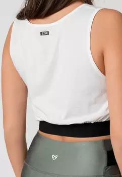 Топ MELLE zoe, белый