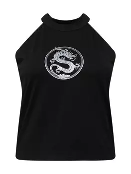 Топ Merchcode Dragon, черный
