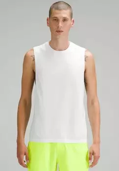 Топ Metal Vent Tech Sleeveless lululemon, белый