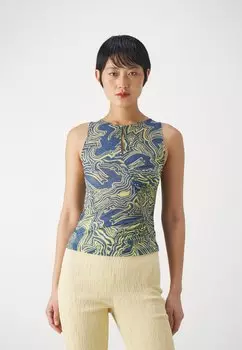 Топ MEZZOLA Pinko, синий