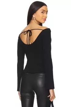 Топ Mia Guizio, black