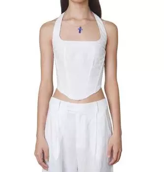 Топ Mia в белом цвете NIA