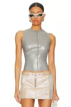 Топ Miaou Aisha, цвет Iron