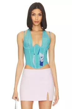 Топ Miaou Talia, цвет Blue Lotus