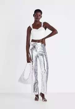 Топ MICA RUFFLE WAL G., белый