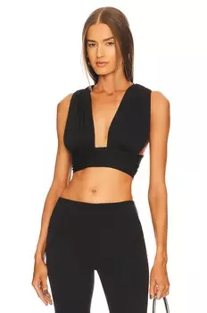 Топ Michael Costello x REVOLVE Alaina Wrap, черный