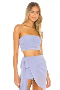 Топ Michael Costello x REVOLVE Isla, цвет Periwinkle