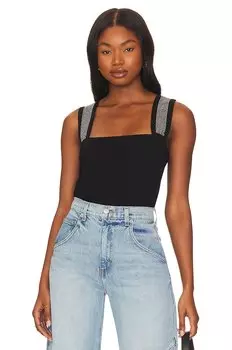 Топ Michael Lauren Madera, черный