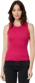 Топ Michael Stars Gina Wide Binding Crop Tank, цвет Dark Voltage