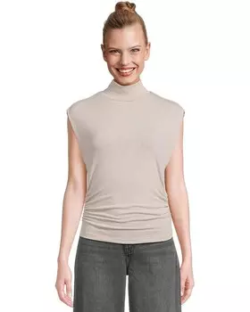 Топ Michael Stars Tina Mock Neck Top, цвет Oatmeal