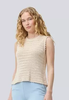 Топ MIE Modstrm, бежевый