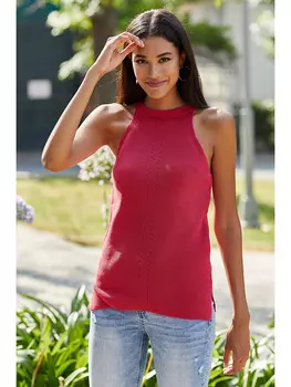 Топ Milan Kiss, красный
