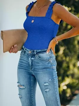 Топ Milan Kiss, синий