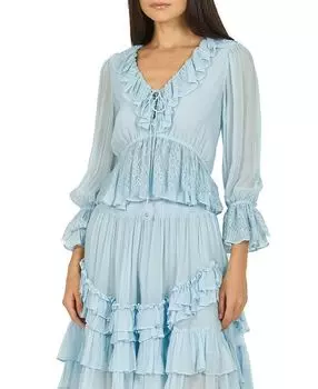 Топ Milana Secret Mission, синий