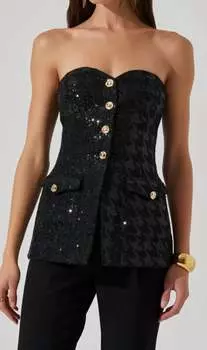 Топ Milani черного цвета ASTR