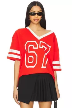 Топ "Milena jersey" Superdown, red
