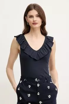 Топ MILLIE Pepe Jeans, темно-синий