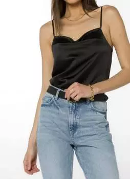 Топ Минди в черном цвете Velvet Heart