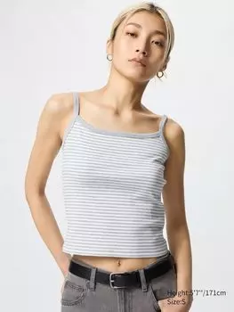 Топ-Мини-Комбинезон (полоска) Uniqlo, серый