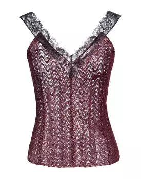 Топ Missoni, бордовый