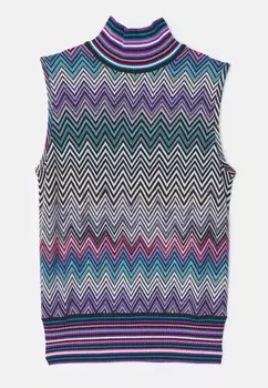Топ Missoni, разноцветный