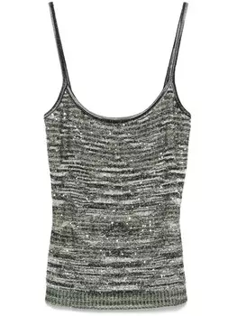 Топ Missoni с пайетками, черный