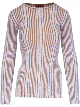 Топ Missoni, украшенный пайетками, белый