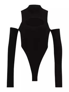 Топ Misspap Bodysuit, черный