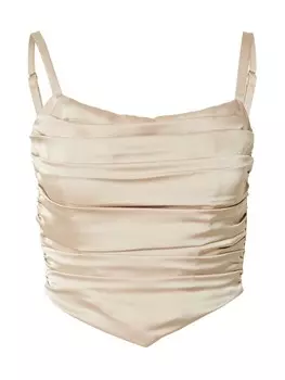 Топ Misspap, серо-коричневый