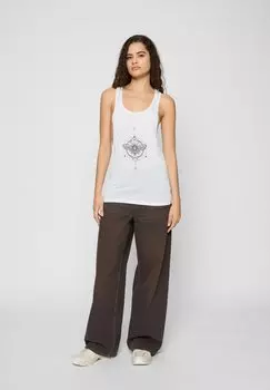 Топ Mister Tee, белый