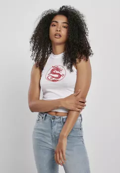 Топ Mister Tee Tank, белый